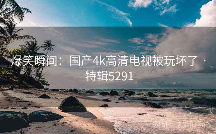 爆笑瞬间：国产4k高清电视被玩坏了 · 特辑5291
